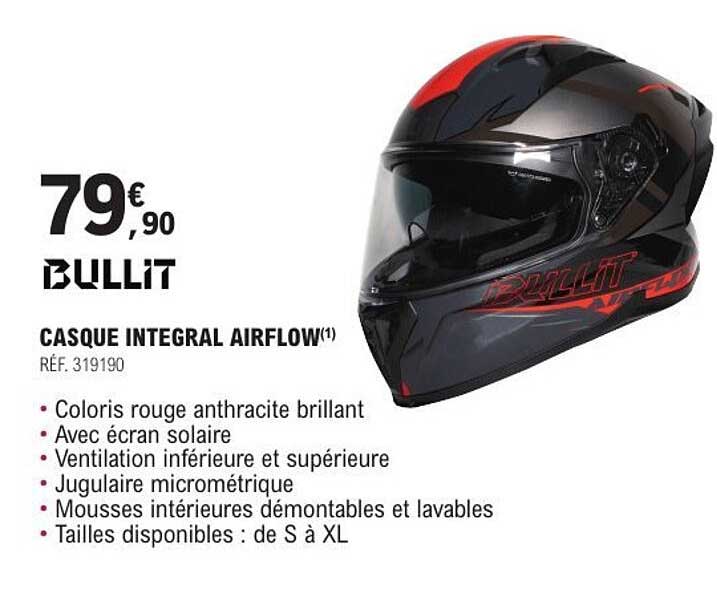 BULLIT CASQUE INTEGRAL AIRFLOW(1)