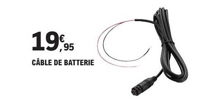 CÂBLE DE BATTERIE