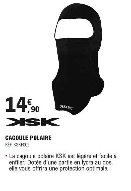 CAGOULE POLAIRE