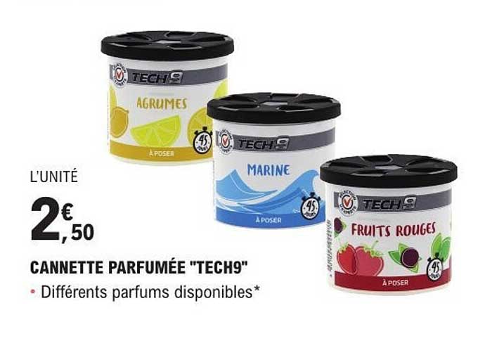 CANNETTE PARFUMÉE "TECH9"