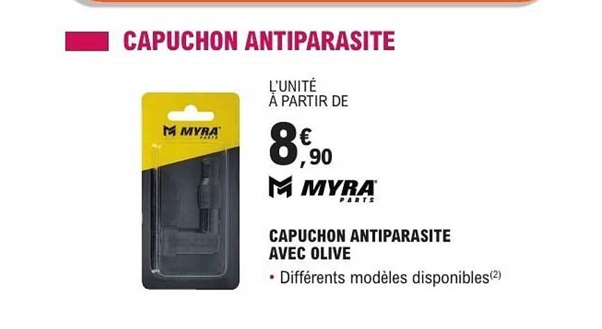 CAPUCHON ANTIPARASITE AVEC OLIVE
