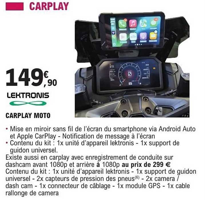 CARPLAY MOTO