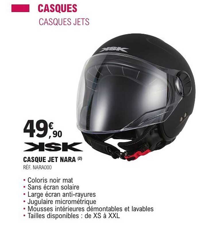 CASQUE JET NARA