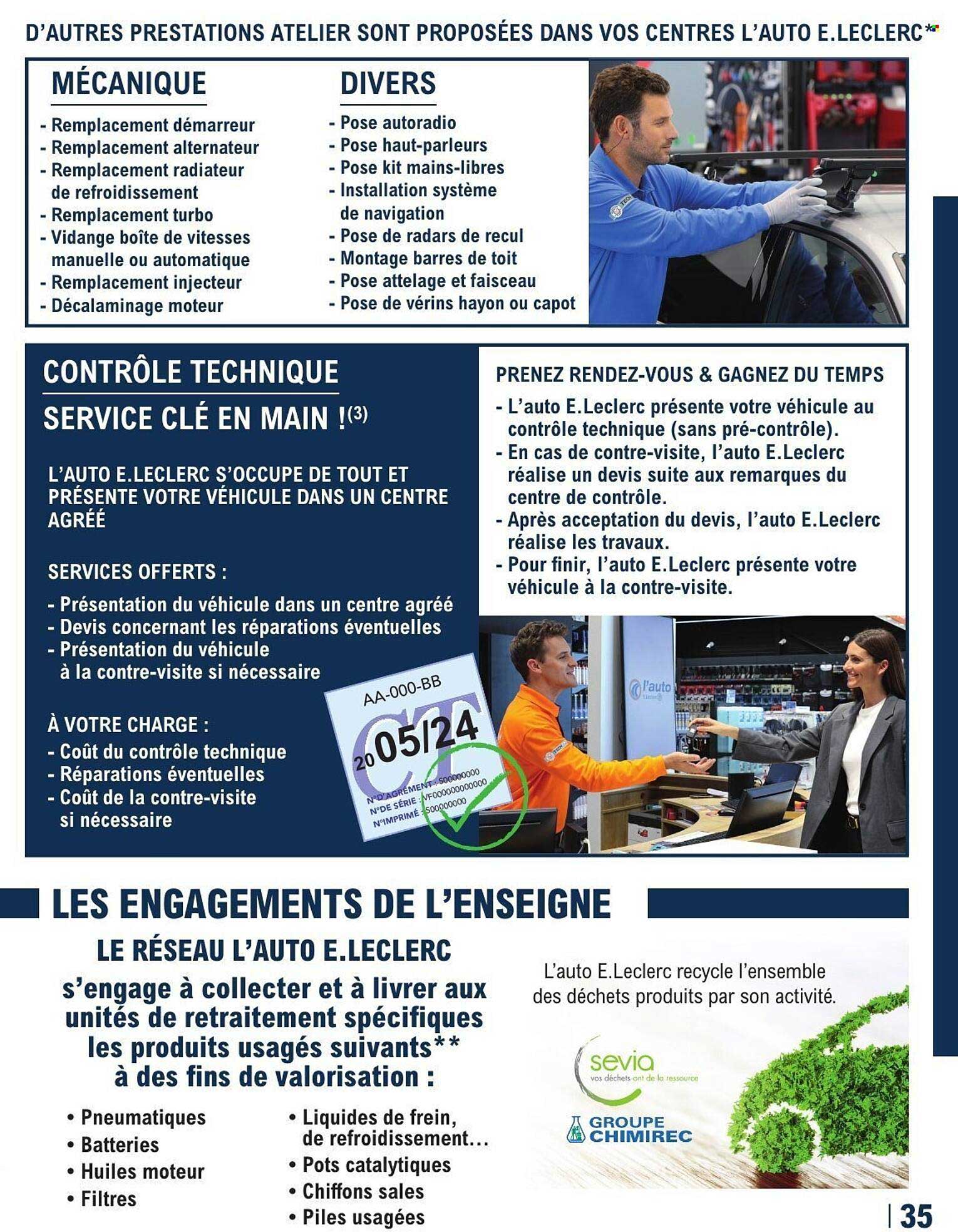CONTRÔLE TECHNIQUE SERVICE CLÉ EN MAIN !