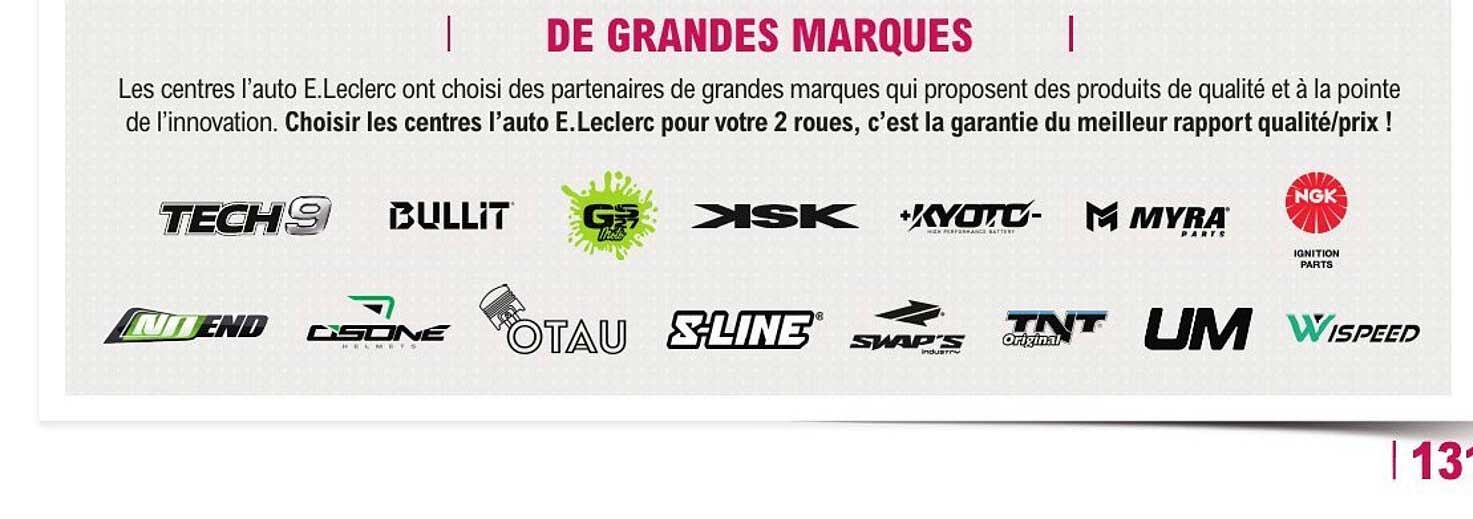 DE GRANDES MARQUES