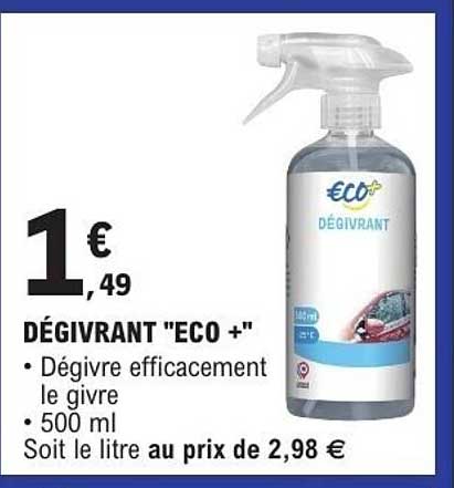DÉGIVRANT "ECO +"