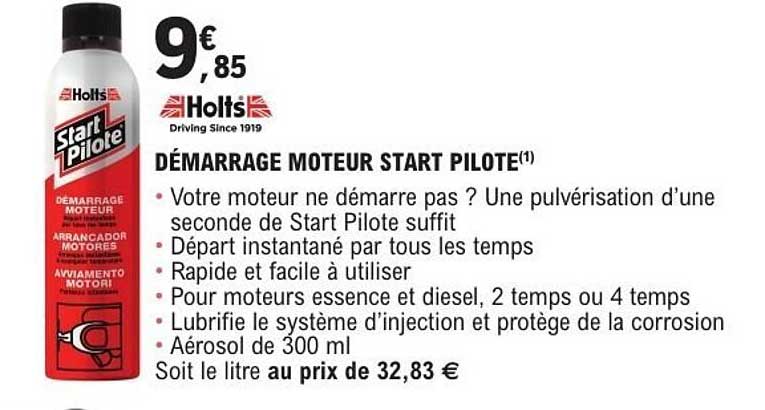 DÉMARRAGE MOTEUR START PILOTE(1)