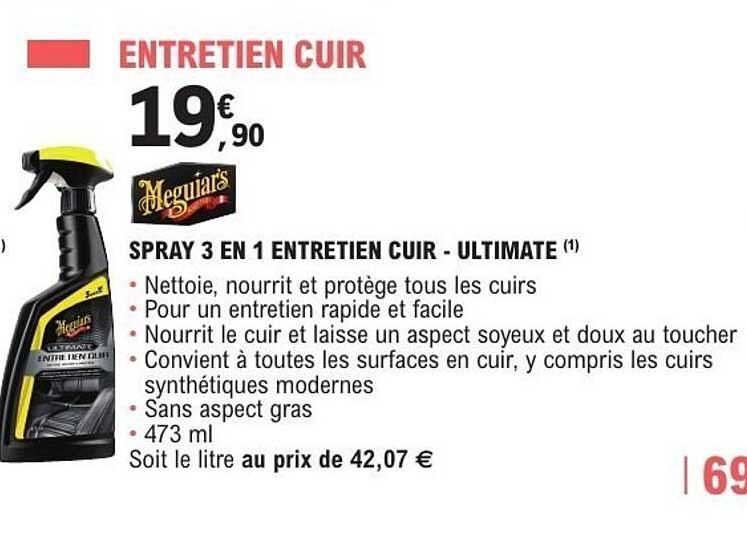 ENTRETIEN CUIR