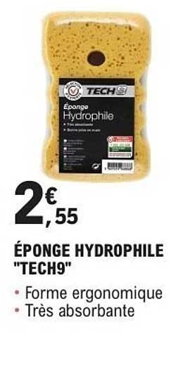 ÉPONGE HYDROPHILE "TECH9"