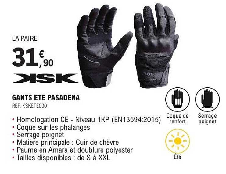 GANTS ETE PASADENA