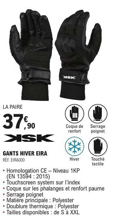 GANTS HIVER EIRA