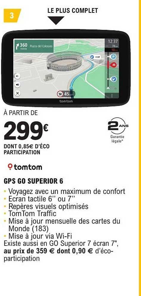 GPS GO SUPERIOR 6