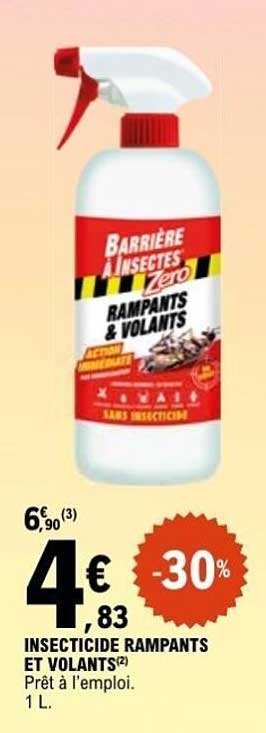 INSECTICIDE RAMPANTS ET VOLANTS