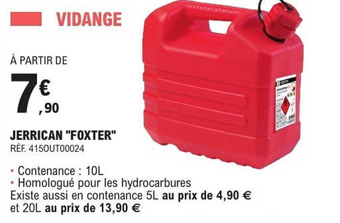 JERRICAN "FOXTER"