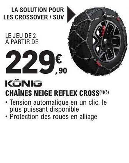 LA SOLUTION POUR LES CROSSOVER / SUV