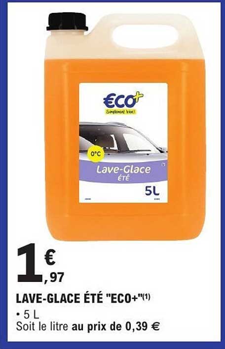LAVE-GLACE ÉTÉ "ECO+"(1)