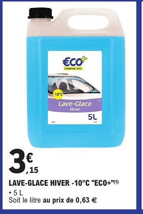 LAVE-GLACE HIVER -10°C "ECO+"