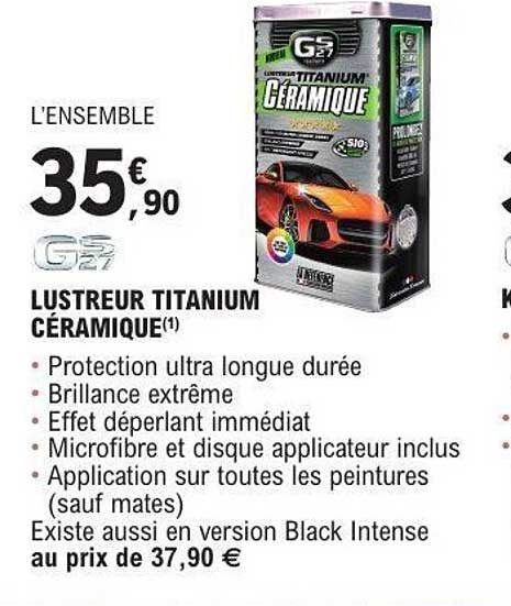 LUSTREUR TITANIUM CÉRAMIQUE(1)