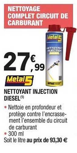 NETTOYAGE COMPLET CIRCUIT DE CARBURANT