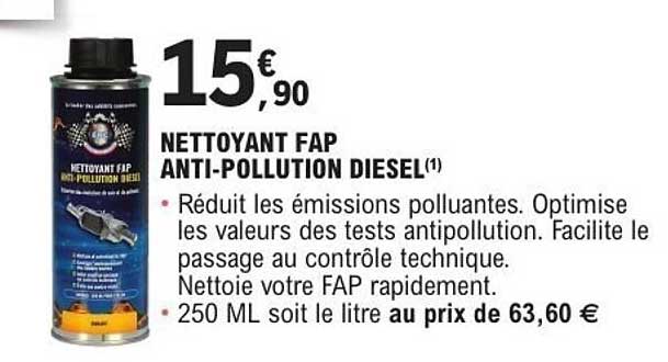 NETTOYANT FAP ANTI-POLLUTION DIESEL(1)