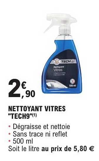 NETTOYANT VITRES "TECH"(1)
