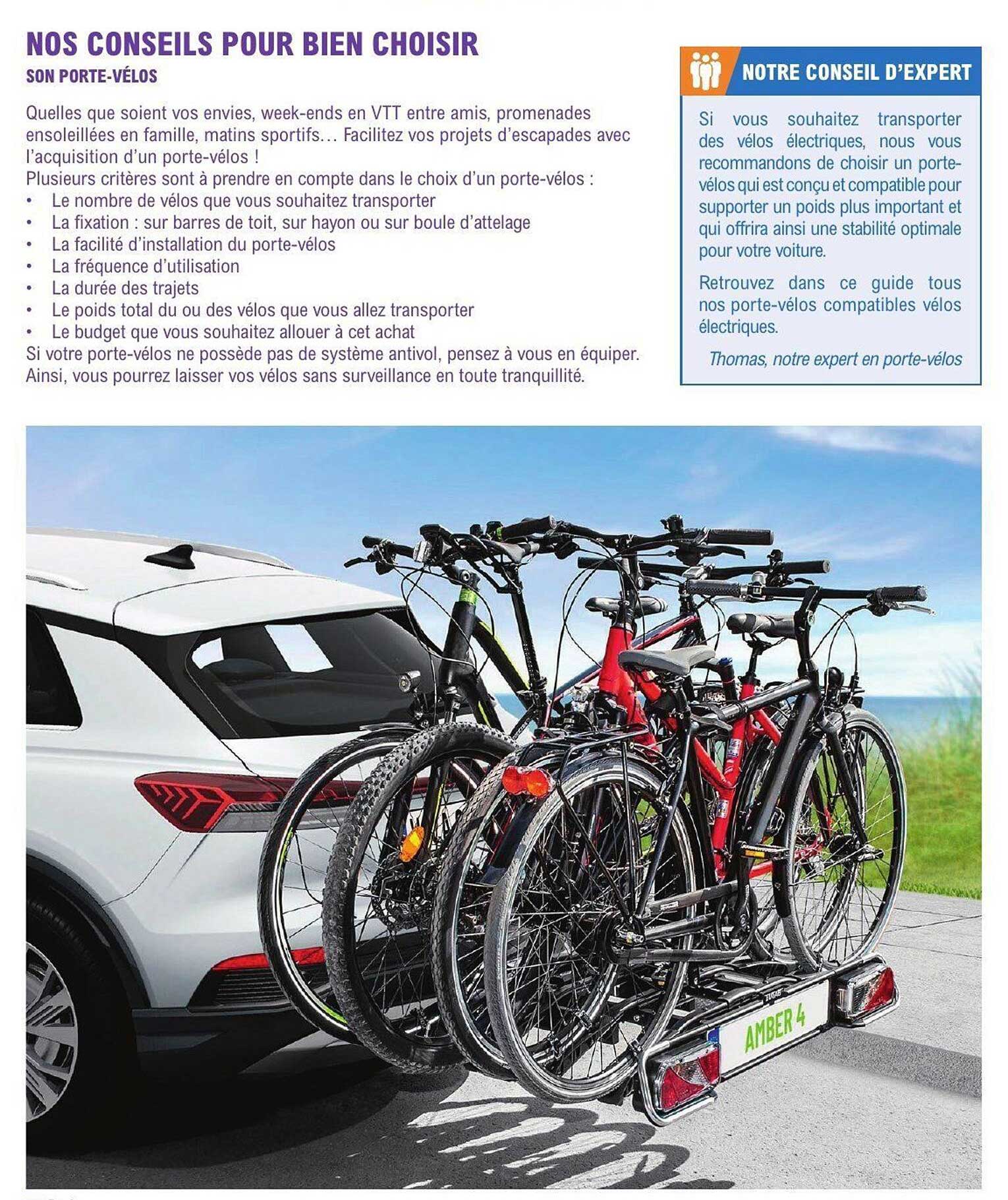 NOS CONSEILS POUR BIEN CHOISIR SON PORTE-VÉLOS