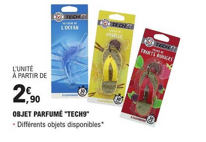 OBJET PARFUMÉ "TECH9"