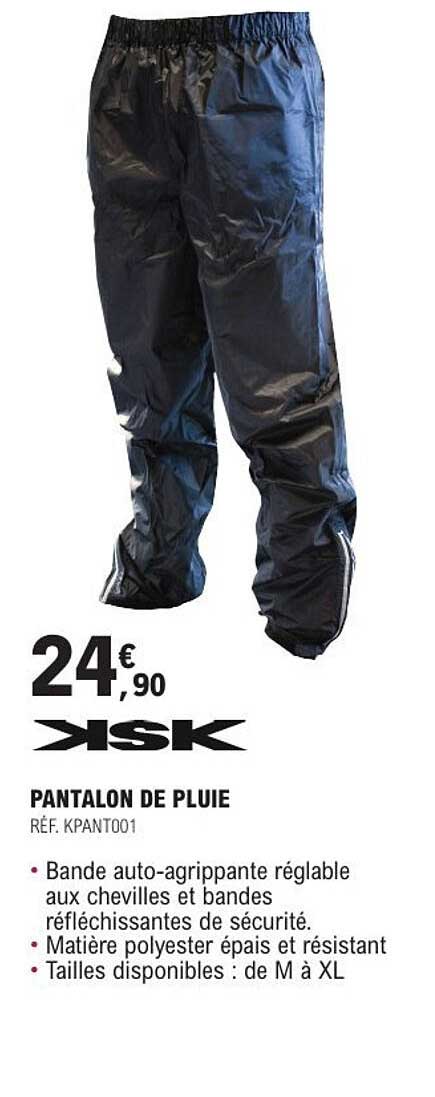 PANTALON DE PLUIE