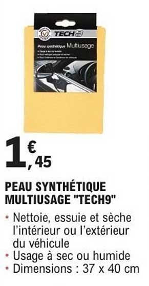 PEAU SYNTHÉTIQUE MULTIUSAGE "TECH9"