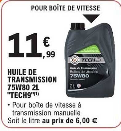 POUR BOÎTE DE VITESSE