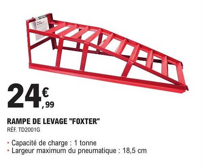 RAMPE DE LEVAGE "FOXTER"