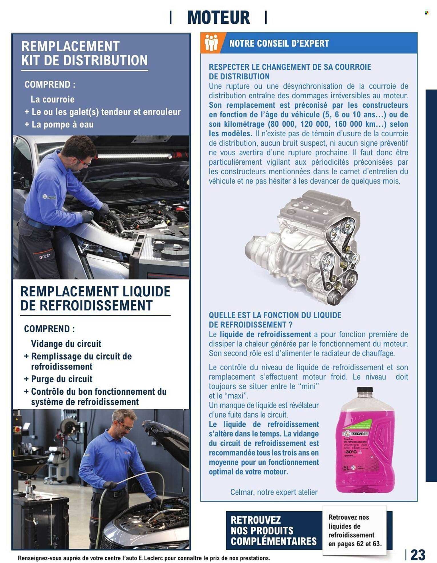 REMPLACEMENT KIT DE DISTRIBUTION