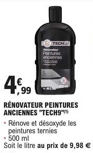 RÉNOVATEUR PEINTURES ANCIENNES "TECH9"(1)