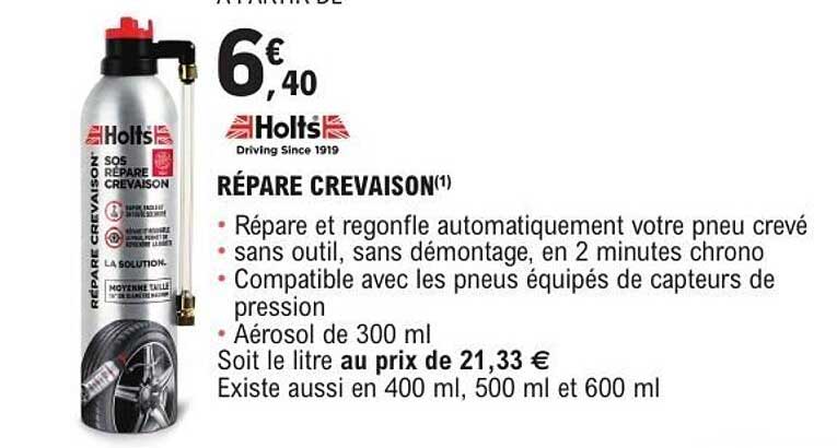 RÉPARE CREVAISON