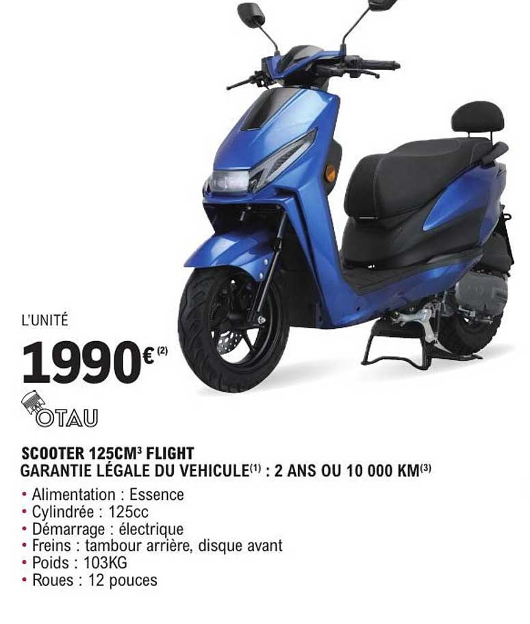 SCOOTER 125CM³ FLIGHT