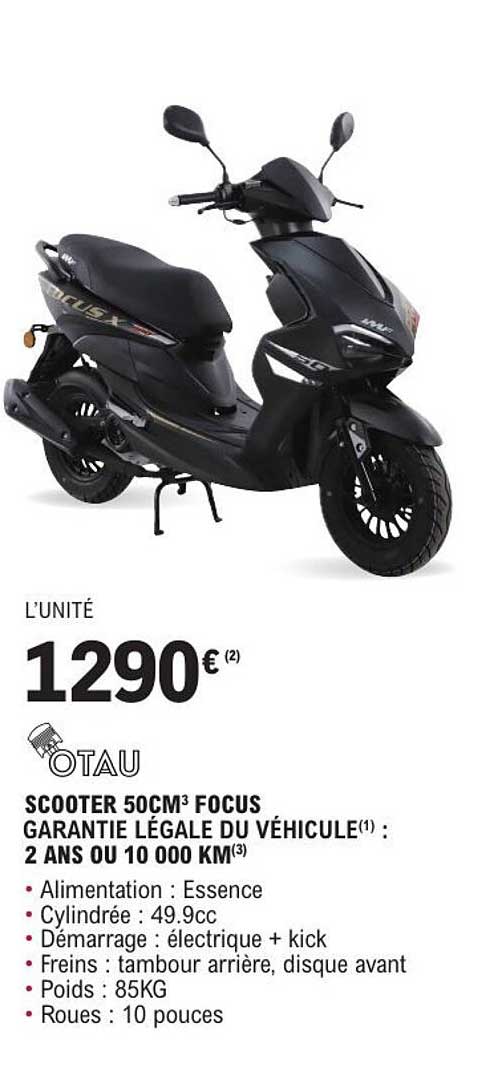 SCOOTER 50CM³ FOCUS