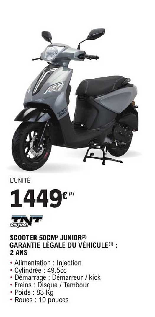 SCOOTER 50CM³ JUNIOR