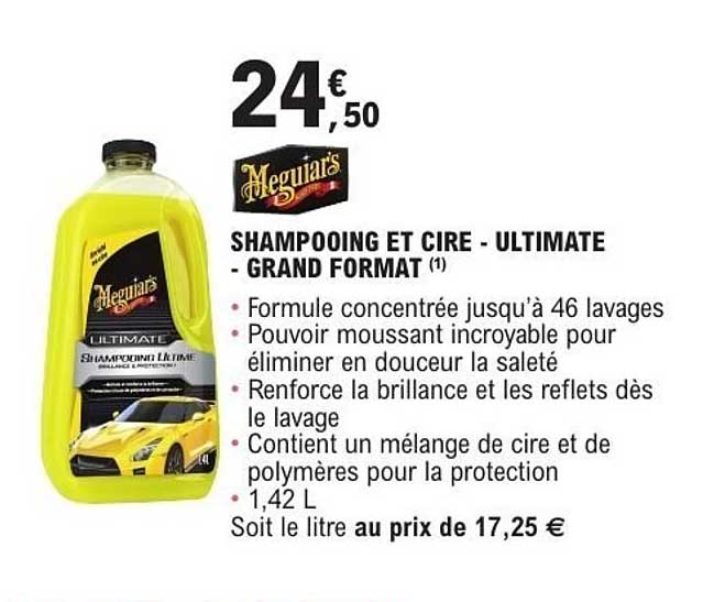 SHAMPOING ET CIRE - ULTIMATE - GRAND FORMAT (1)