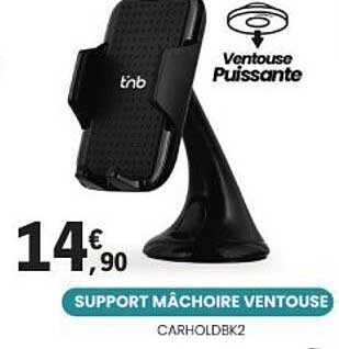 SUPPORT MÂCHOIRE VENTOUSE