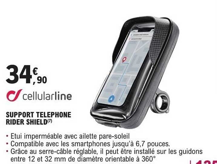 SUPPORT TELEPHONE RIDER SHIELD(7)