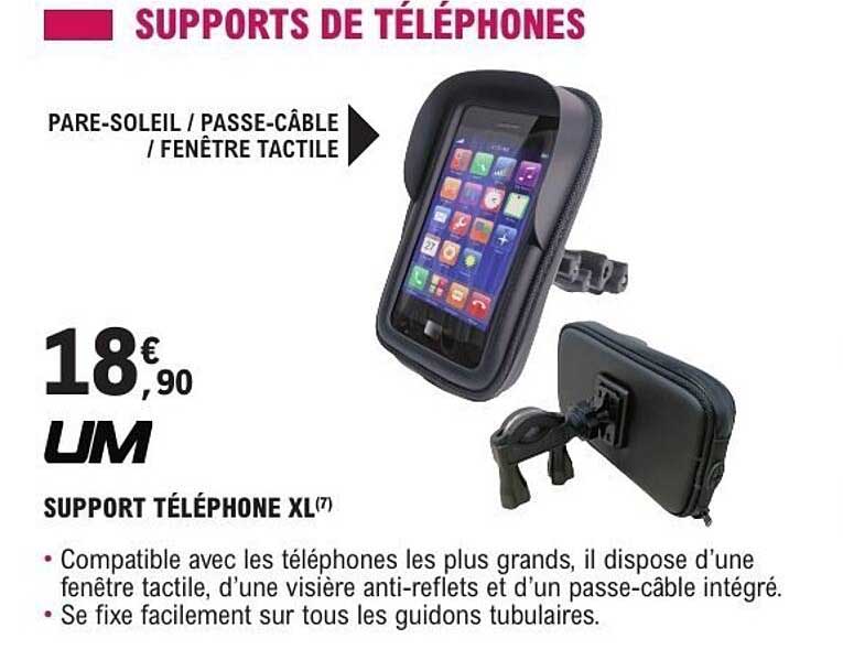SUPPORTS DE TÉLÉPHONES