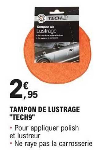 TAMPON DE LUSTRAGE "TECH9"