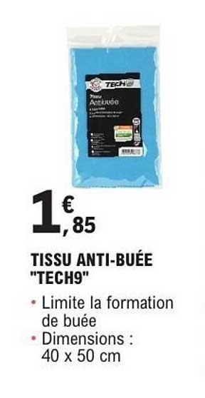 TISSU ANTI-BUÉE "TECH9"