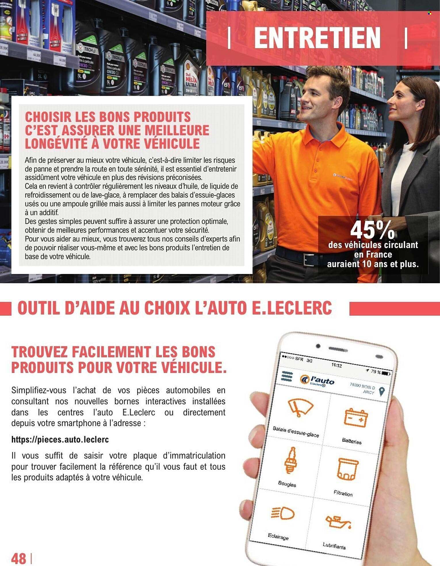 TROUVEZ FACILEMENT LES BONS PRODUITS POUR VOTRE VÉHICULE.