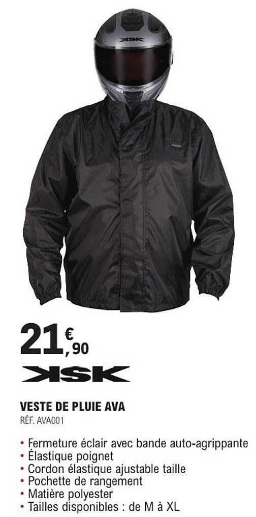 VESTE DE PLUIE AVA