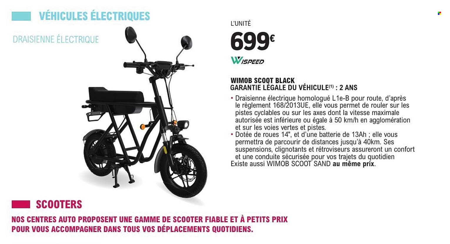 WIMOB SCOOT BLACK