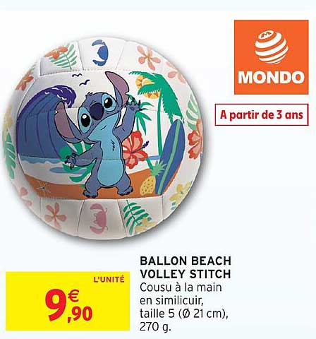 BALLON BEACH VOLLEY STITCH