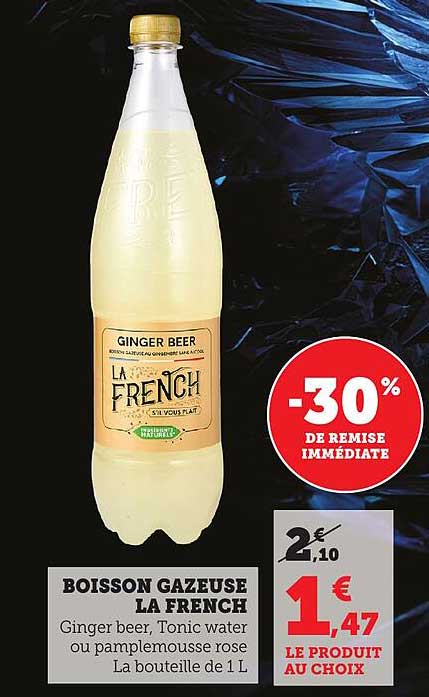 BOISSON GAZEUSE LA FRENCH