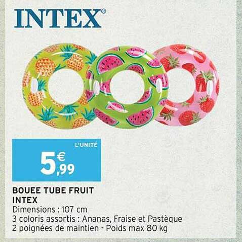 BOUEE TUBE FRUIT INTEX