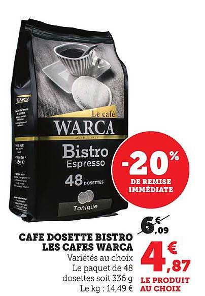 CAFÉ DOSSETTE BISTRO LES CAFES WARCA